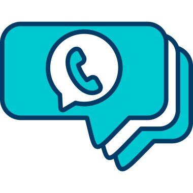 konuşma balonu simgesi, vektör illüstrasyon tasarımı