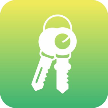 güzel anahtar vektör simgesi