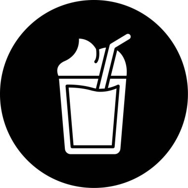 içki ikonu vektör illüstrasyonu