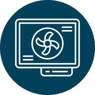 seo modern simgesinin vektör illüstrasyonu