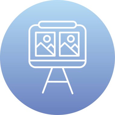 seo modern simgesinin vektör illüstrasyonu