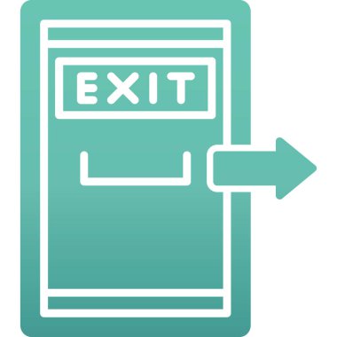 çıkış simgesi çizimi