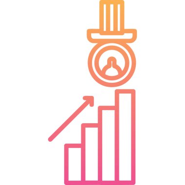 seo modern simgesinin vektör illüstrasyonu