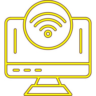 bilgisayar simgesi vektör illüstrasyonu