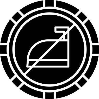 Pusula simgesinin vektör illüstrasyonu