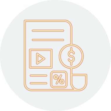 seo modern simgesinin vektör illüstrasyonu