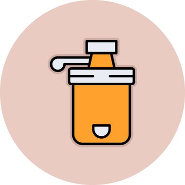 şişe simgesi vektör illüstrasyonu