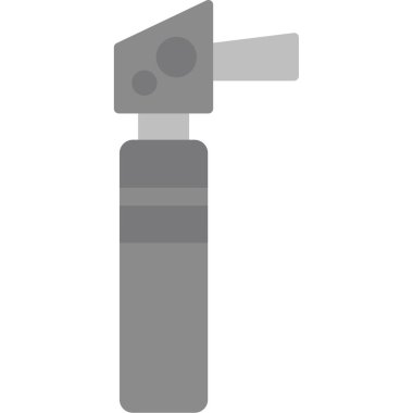 el feneri düz simgesi beyaz arka plan, vektör, illüstrasyon izole