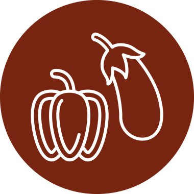 Gıda simgesinin vektör illüstrasyonu