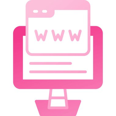 Web tasarım vektör renk simgesi