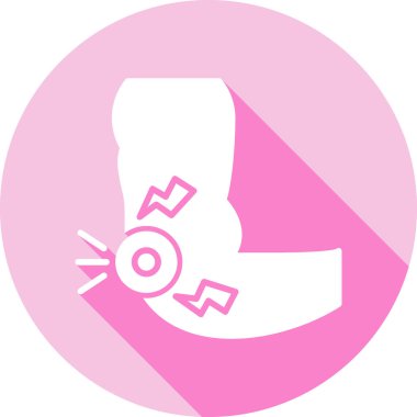 Kırık bir simgenin vektör illüstrasyonu