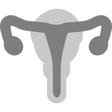 İzole edilmiş dişi göğüs ikonu. vektör çizimi tasarımı