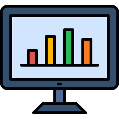 Grafik. Web simgesi basit illüstrasyon