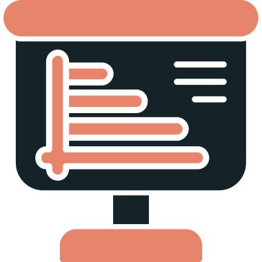 reklam panosu reklam simgesi doldurulmuş ana hatlarıyla