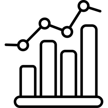 ticari grafik vektör simgesi