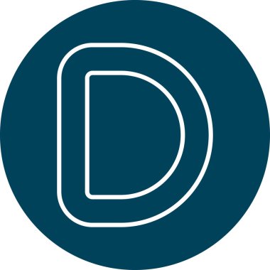 Web ve mobil için vektör logosu simgesi