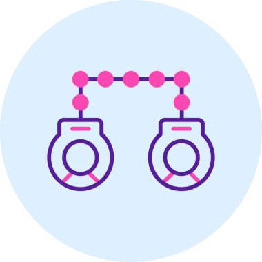 Kolye. Web simgesi basit illüstrasyon