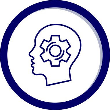 Dişliler. Web simgesi basit illüstrasyon