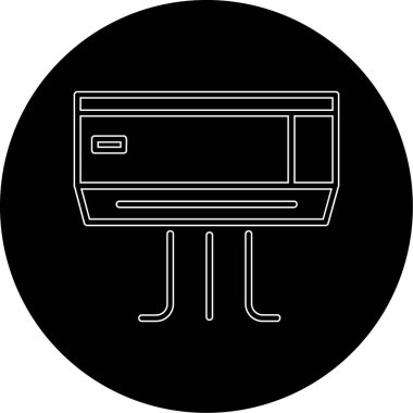 Modern simgenin vektör illüstrasyonu