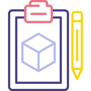 kutu simgesi vektör illüstrasyonu