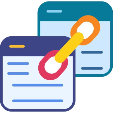 iş belgesi yönetim simgesi düz biçimli