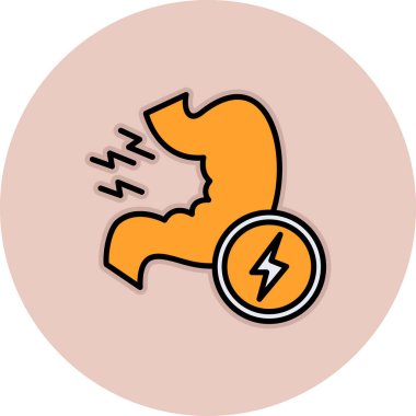 Moda biçimi izole edilmiş arkaplanda yıldırım simgesi