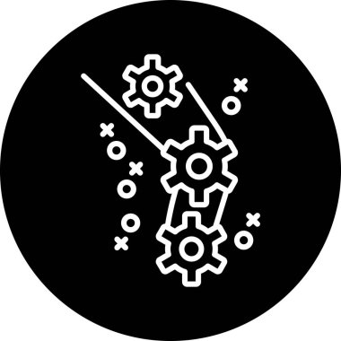 seo modern simgesinin vektör illüstrasyonu