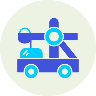 servis simgesi, vektör illüstrasyonu