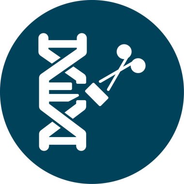 DNA simgesi vektör illüstrasyonu