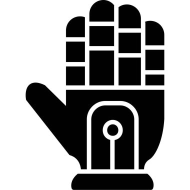 anahtar simgesi, basit vektör çizim