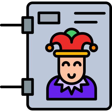 vektör çizim karikatür adam