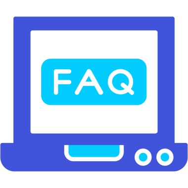 soru web düğmesi vektörü