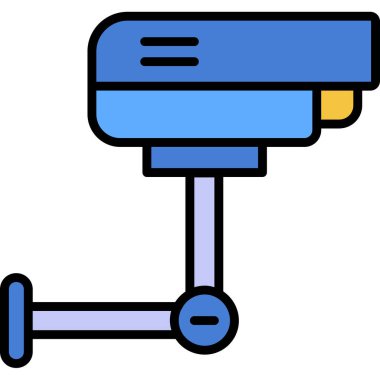 Çizgi film simgesinin vektör çizimi
