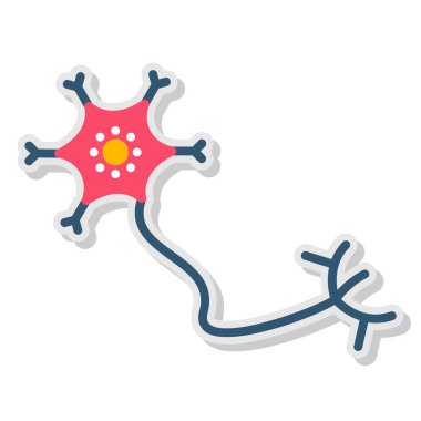 Virüs simgesi. Beyaz arkaplanda izole edilmiş web tasarımı için virüs vektör simgesi karikatürü