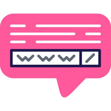 Web renk simgesi. Vektör çizim