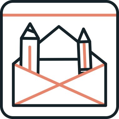 ev, bina, vektör çizimi