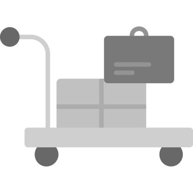 Bagaj taşıma simgesi katı bir şekilde