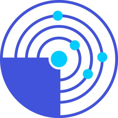 hedef web simgesi basit illüstrasyon