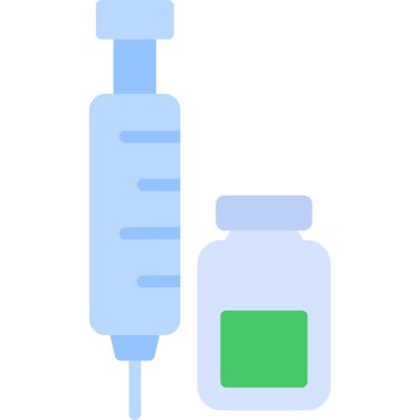 enjeksiyon web simgesi basit tasarım