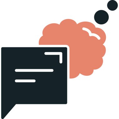 ileti vektörü düz simgesi