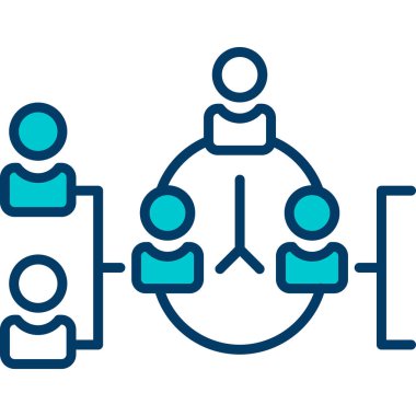 İnsanların vektör illüstrasyonu