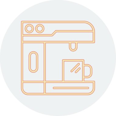 Modern simgenin vektör illüstrasyonu