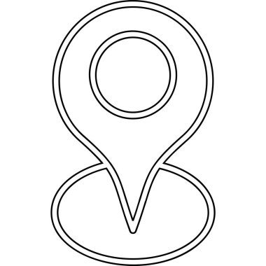 harita işaretleyici konumu simgesi