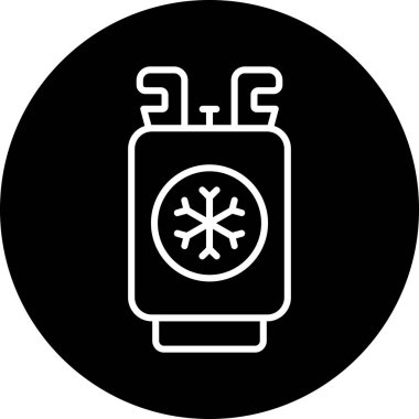 termometre simgesi vektör illüstrasyonu