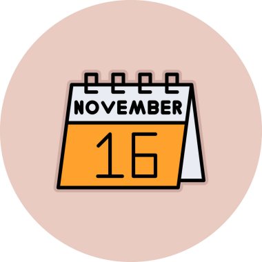 Moda biçimi izole edilmiş arkaplanda takvim simgesi