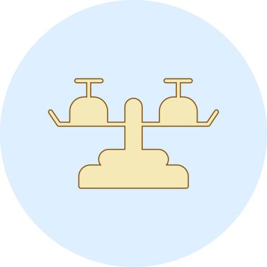 Tekne. Web simgesi basit illüstrasyon