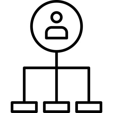 ağ simgesi, vektör illüstrasyonu