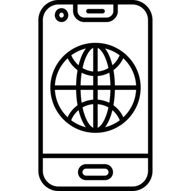 cep telefonu simgesi. beyaz arkaplanda izole edilmiş web tasarımı için telefon vektör simgesi