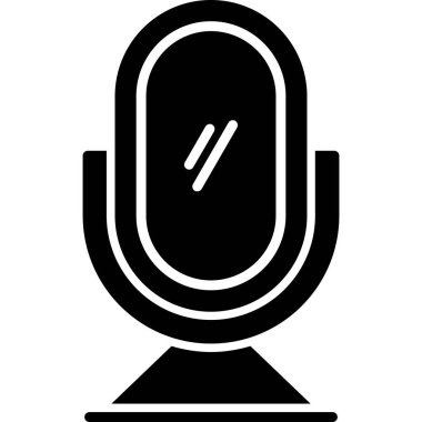 hoparlör ağ ikonu vektör illüstrasyonu