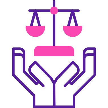 Hukuk hukuku simgesi